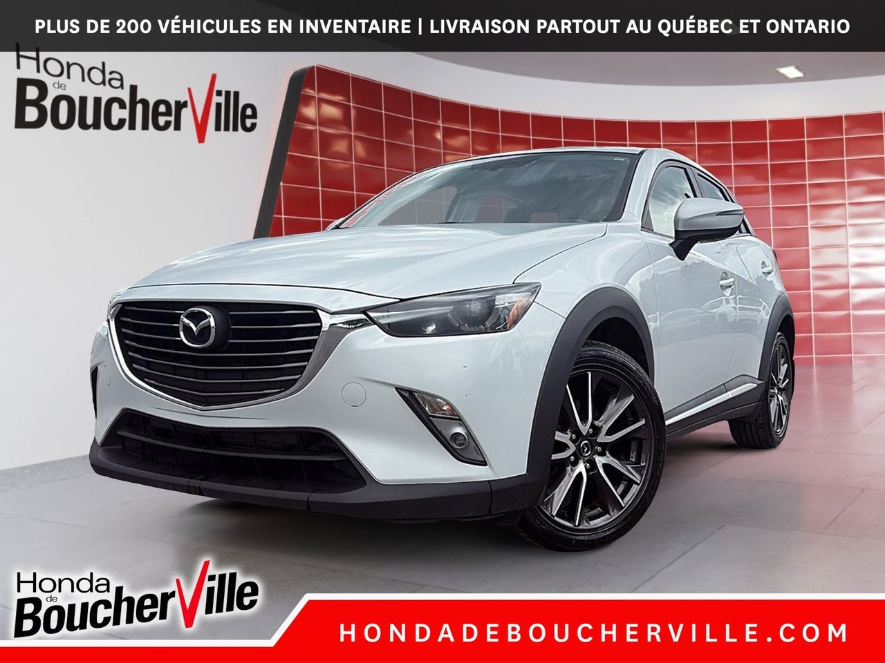 Gray (Meteor Grey Mica) 2017 Mazda CX-3 SUV / Crossover Automatic