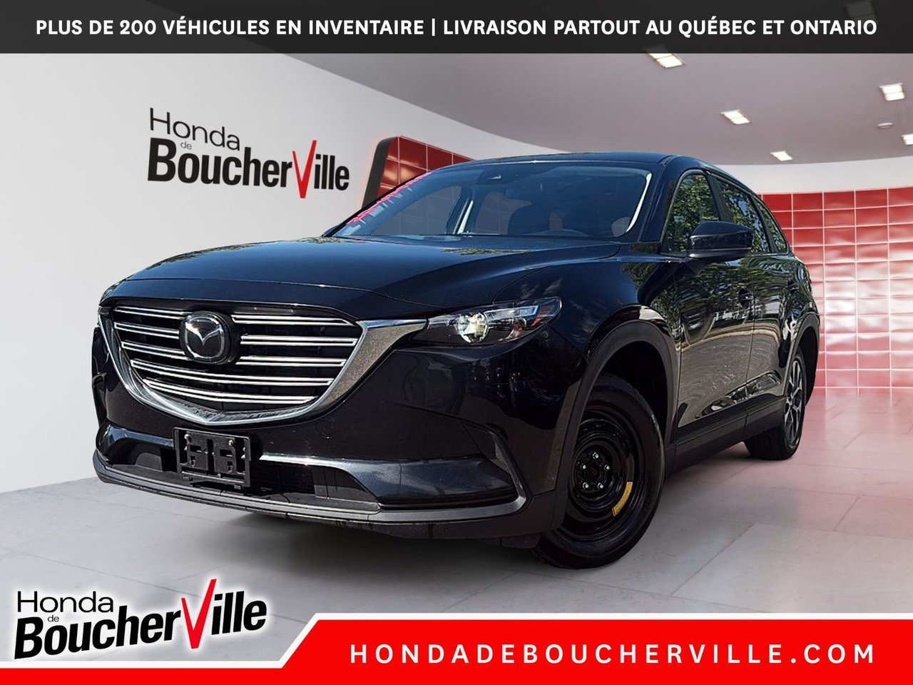 Jet Black Mica 2021 Mazda CX-9 GS AWD SUV / Crossover Automatic