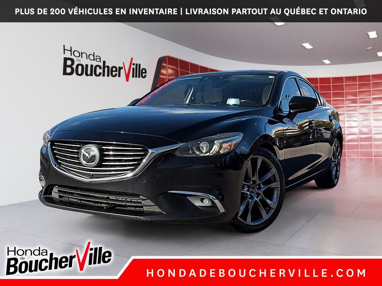 Crystal Black Pearl 2016 Mazda MAZDA6 Sedan Automatic
