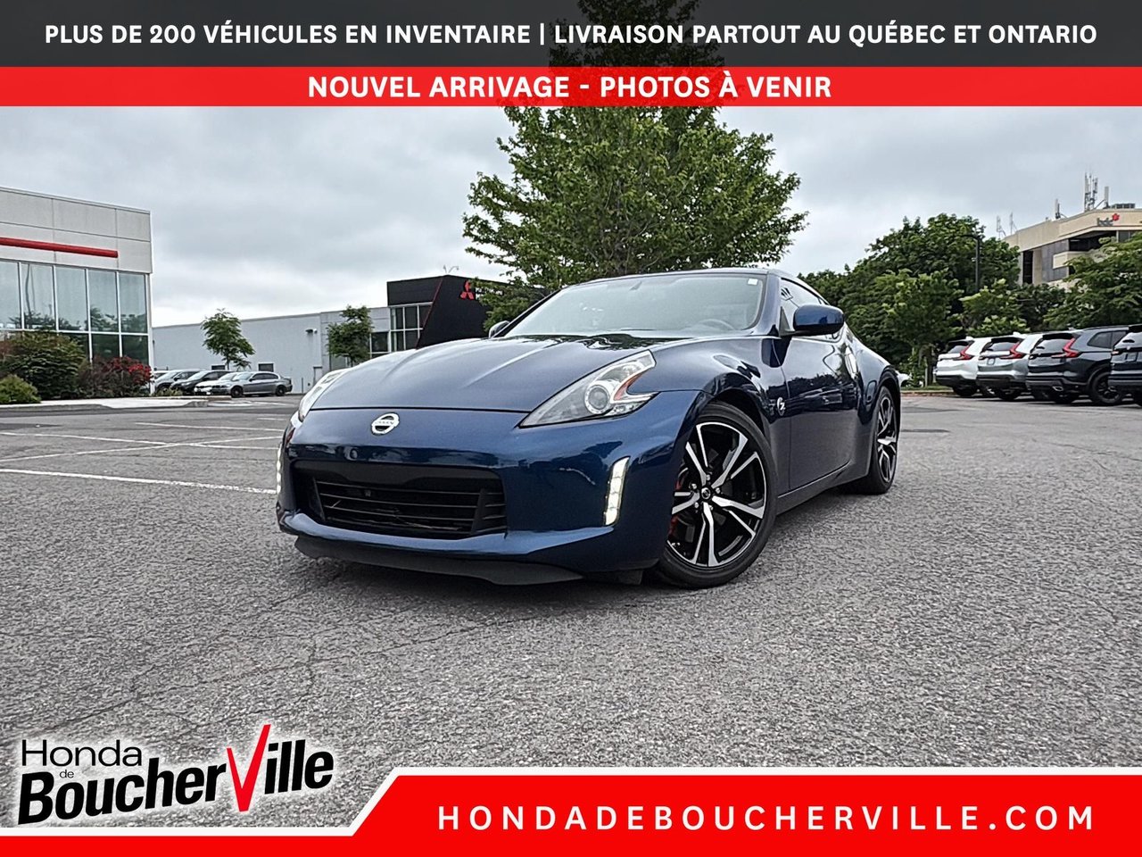 Deep Blue Pearl 2019 Nissan 370Z Coupe Automatic