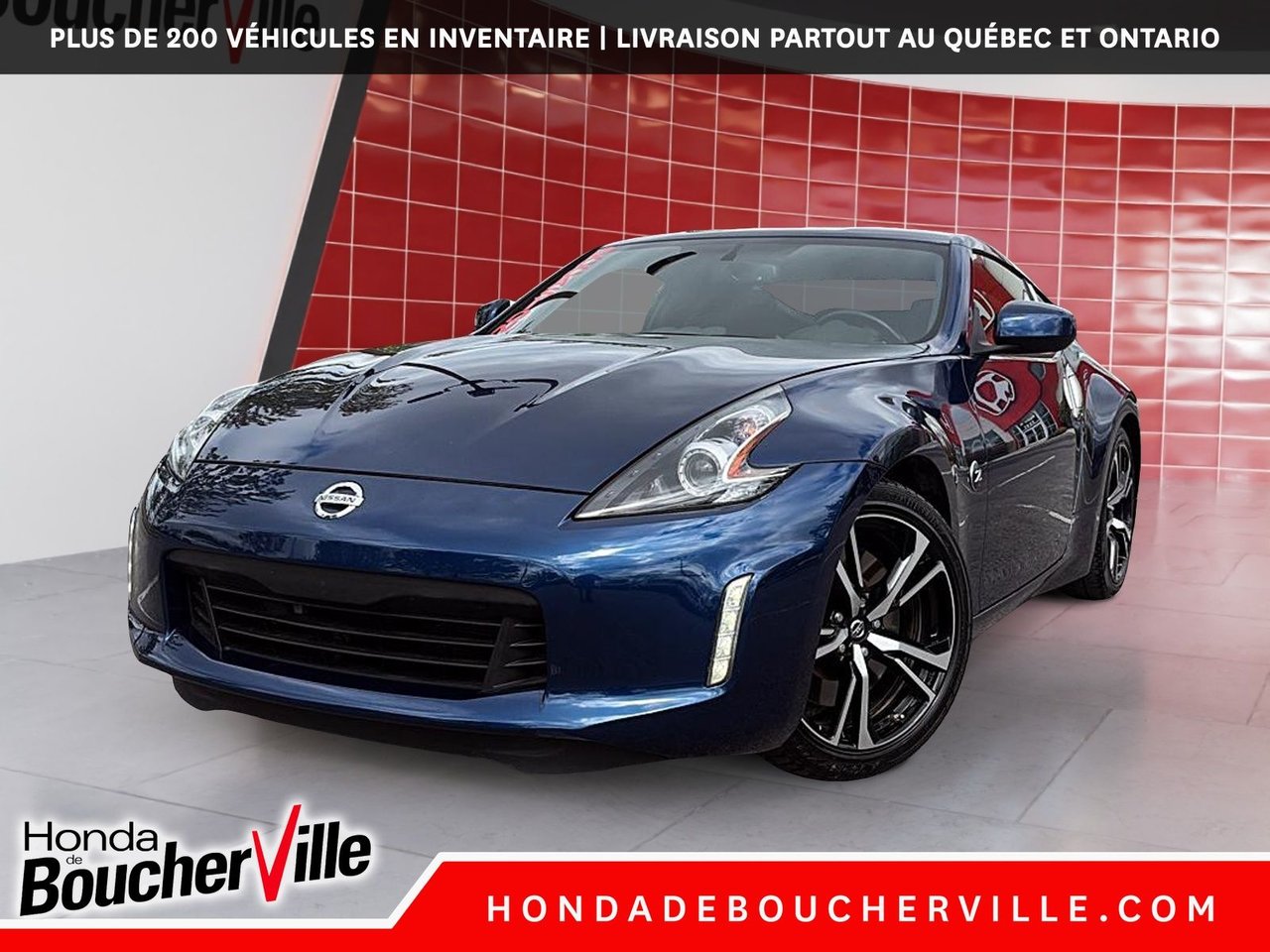 Deep Blue Pearl 2020 Nissan 370Z Coupe Manual