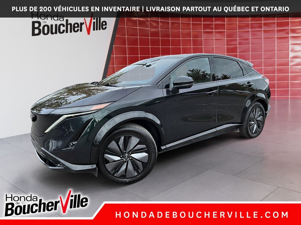 Crystal Black Pearl 2025 Nissan Ariya SUV / Crossover All-Wheel Drive Automatic