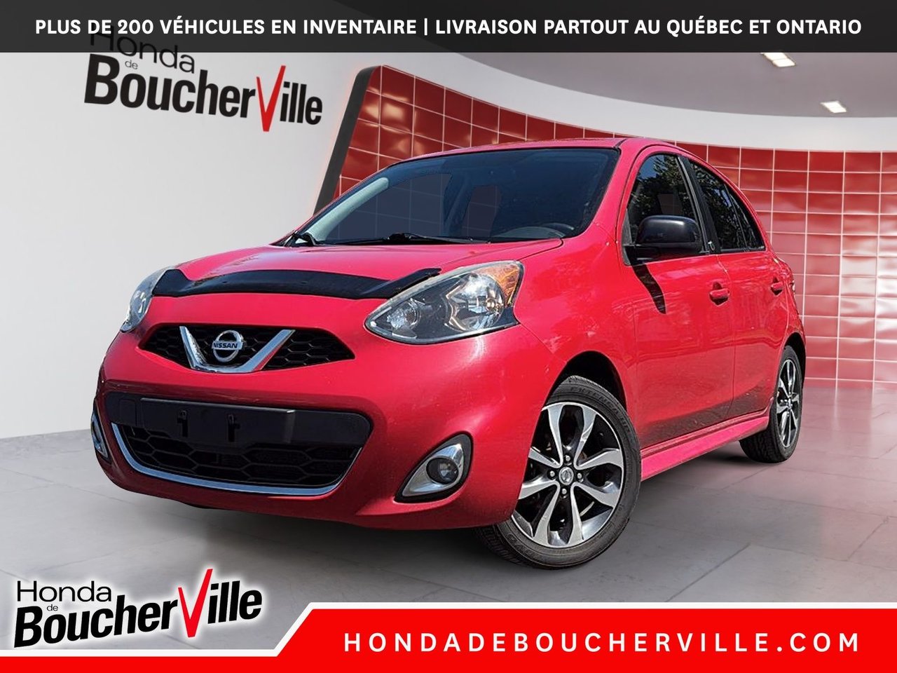 Red Alert 2015 Nissan Micra SR FWD Hatchback Automatic