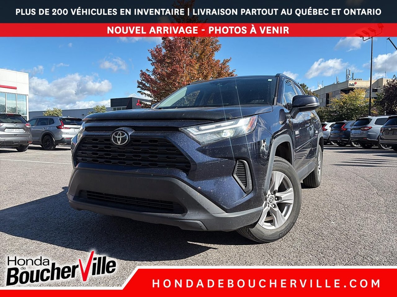 Blue 2022 Toyota RAV4 SUV / Crossover All-Wheel Drive Automatic