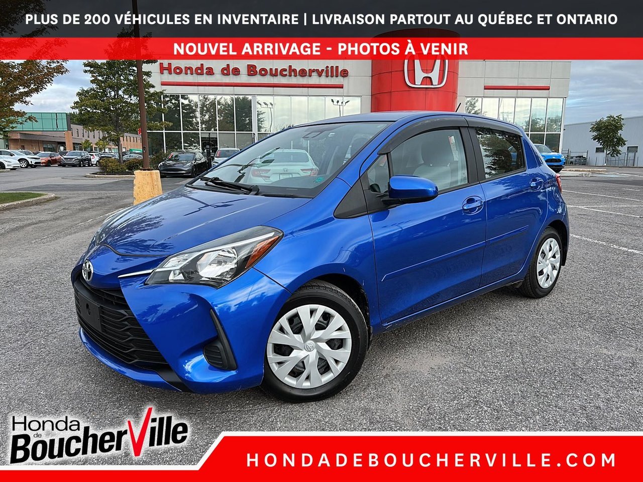 Blue Eclipse Metallic 2018 Toyota Yaris Hatchback Front-Wheel Drive Automatic