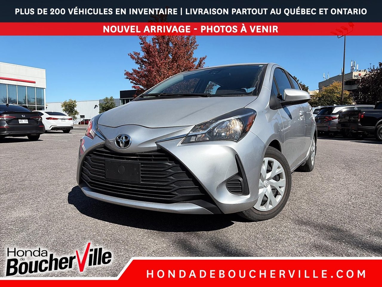 Silver 2019 Toyota Yaris Hatchback Automatic
