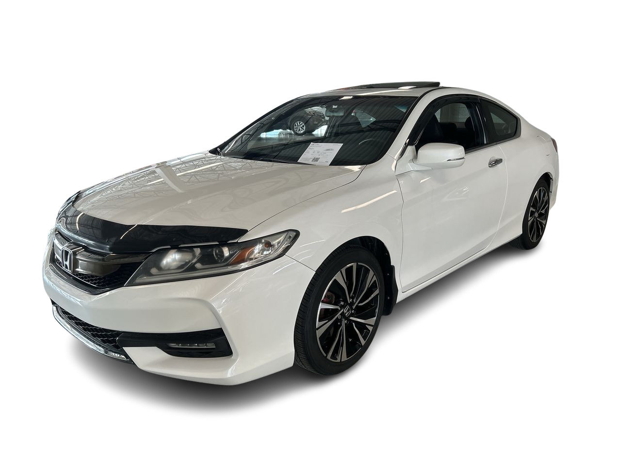 White 2017 Honda Accord Coupe Coupe Front-Wheel Drive Automatic