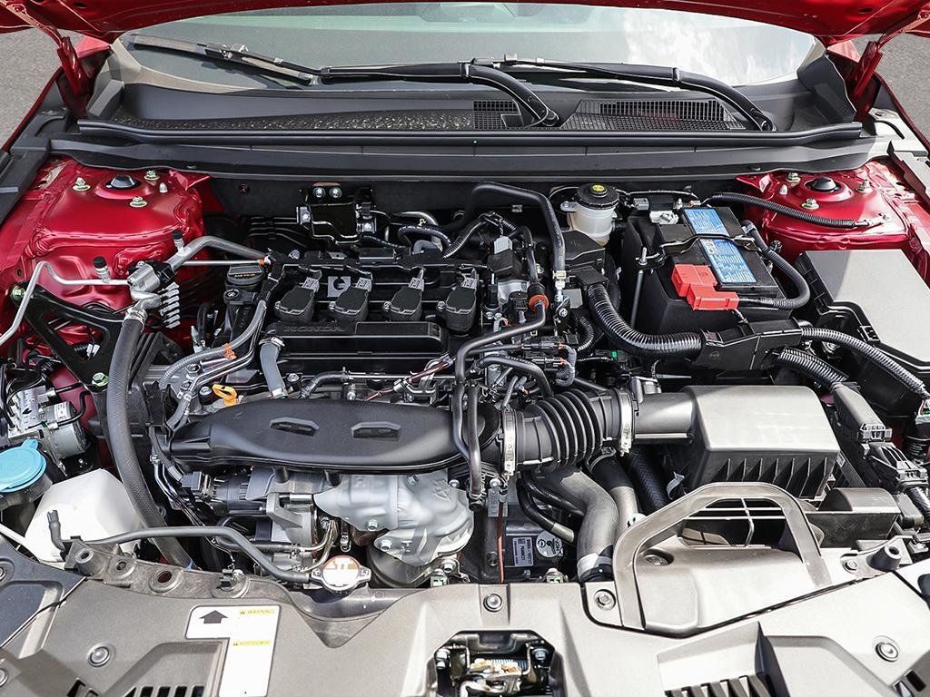 New 2023 Radiant Red Metallic Honda EX image 6