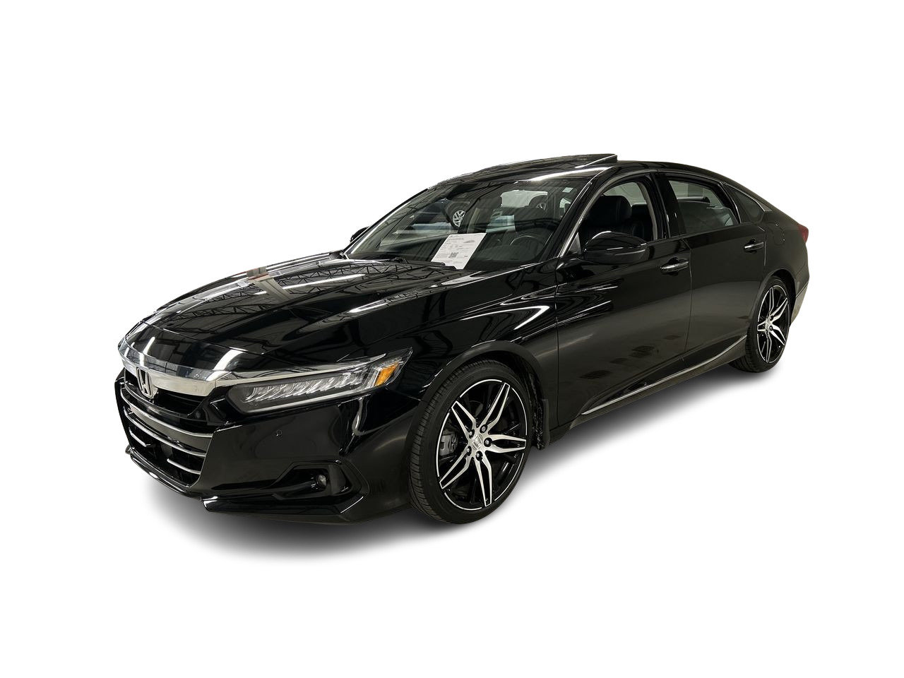 Black 2022 Honda Accord Sedan Front-Wheel Drive Automatic