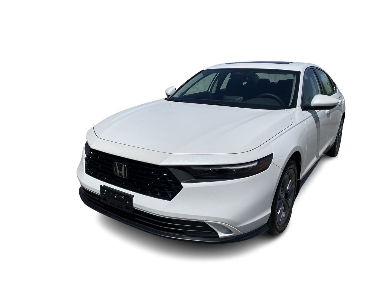 New 2023 Platinum White Pearl Honda EX image 2