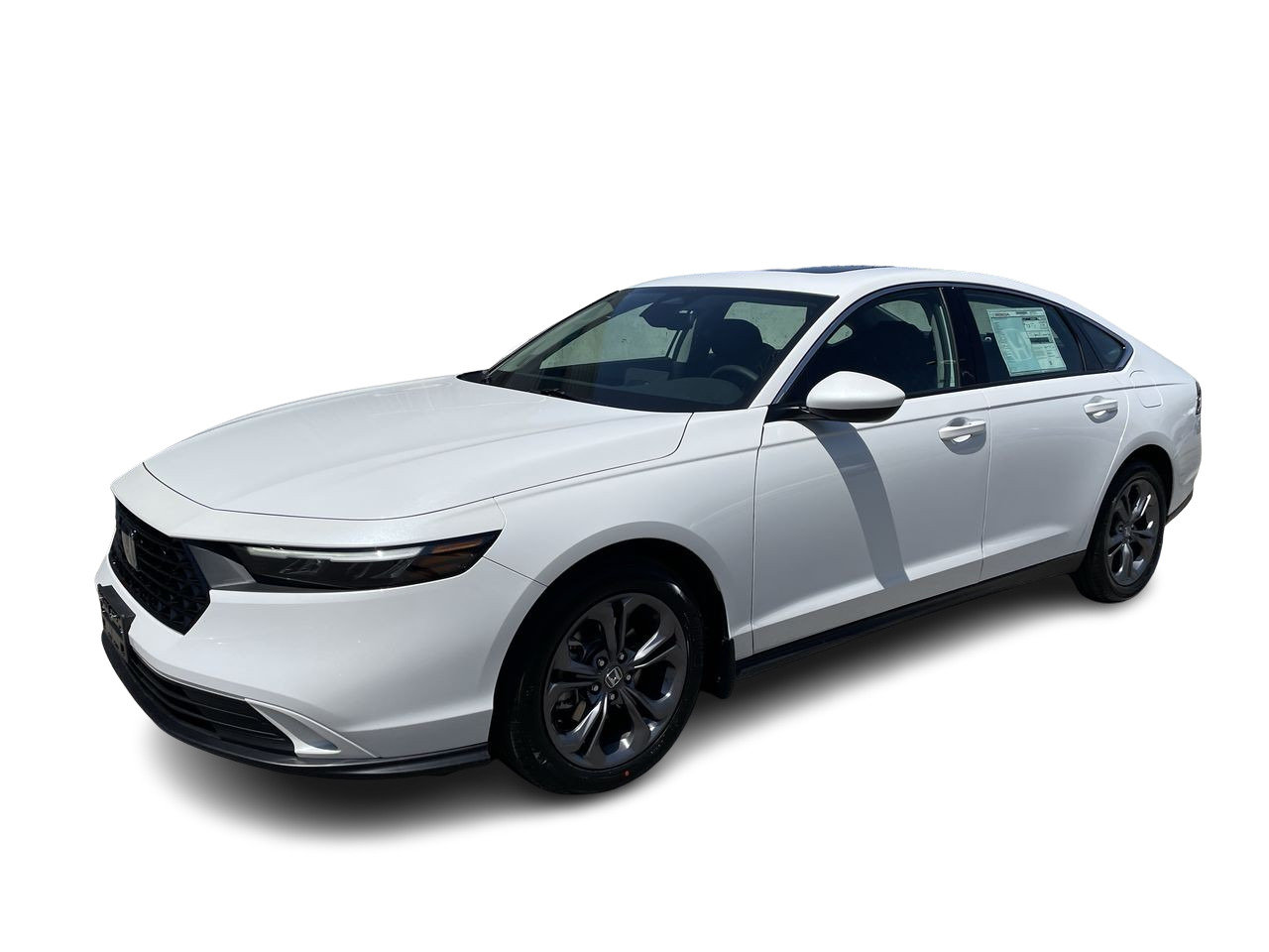 New 2023 Platinum White Pearl Honda EX image 3