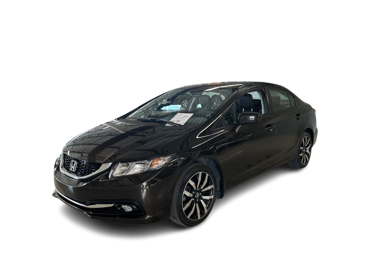 Black 2014 Honda Civic Sedan  Automatic
