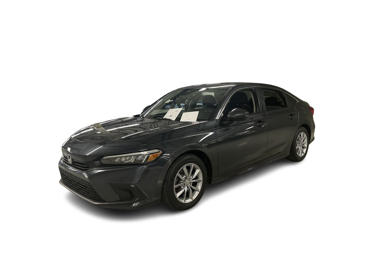 Gray 2022 Honda Civic Sedan Front-Wheel Drive Automatic