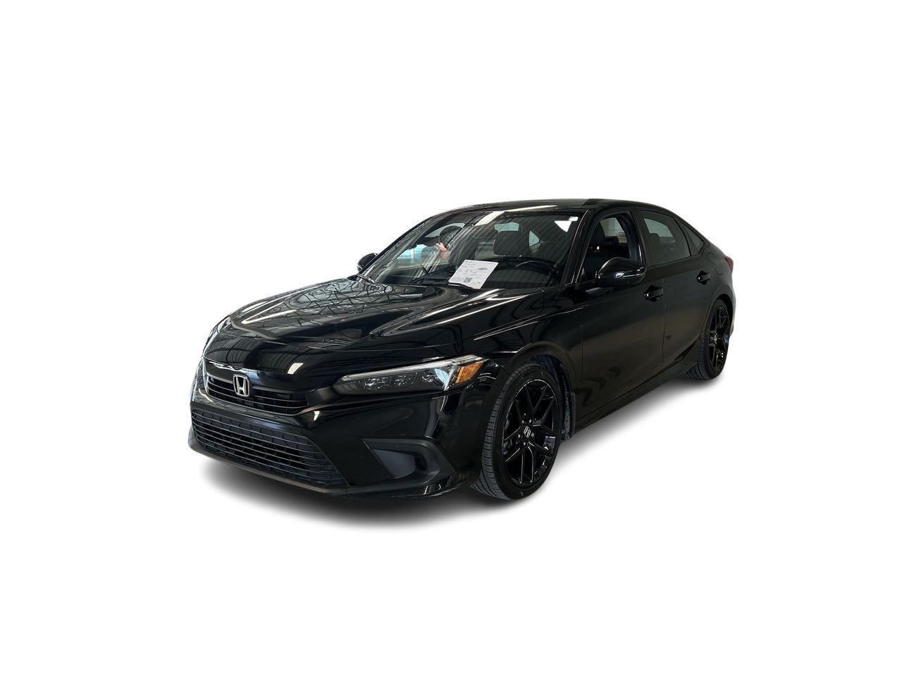 Black 2022 Honda Civic Sedan Front-Wheel Drive Automatic
