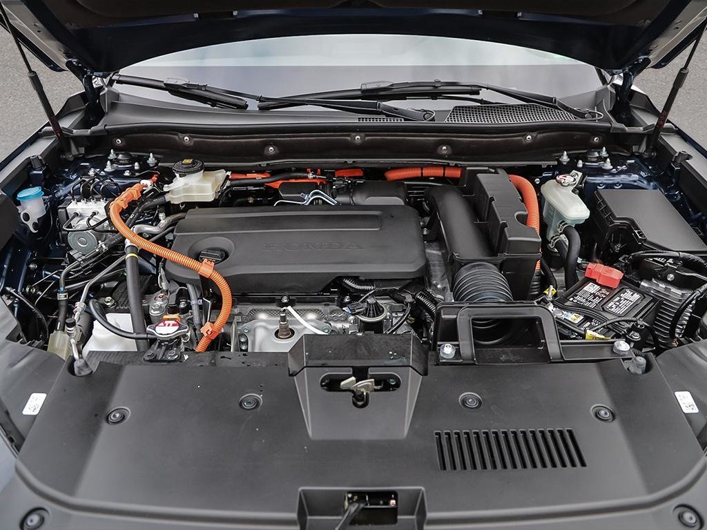 New 2024 Canyon River Blue Honda EX-L HYBRID image 6
