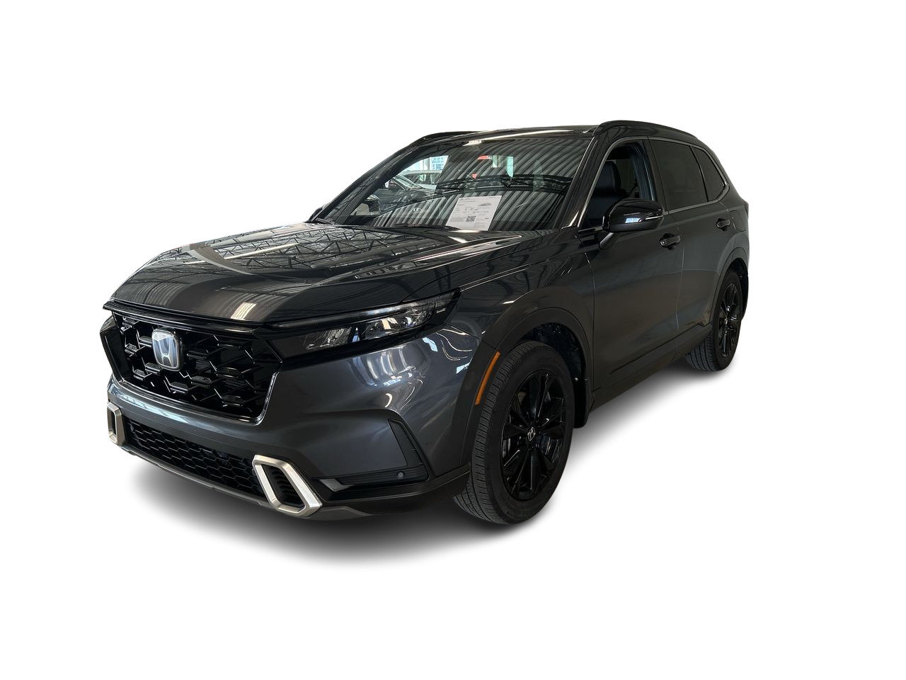 GRAY CAR 2024 Honda CR-V Hybrid SUV / Crossover Automatic