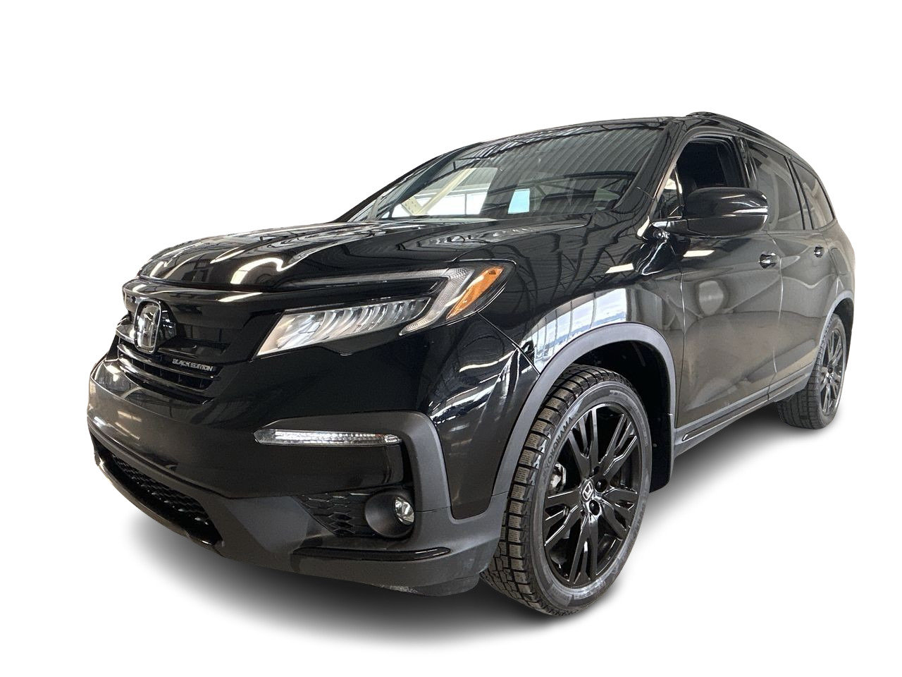 Used 2021 BLACK Honda Black Edition, 4WD, AWD, Cuir, Nav, Toit, DVD, USB image 4