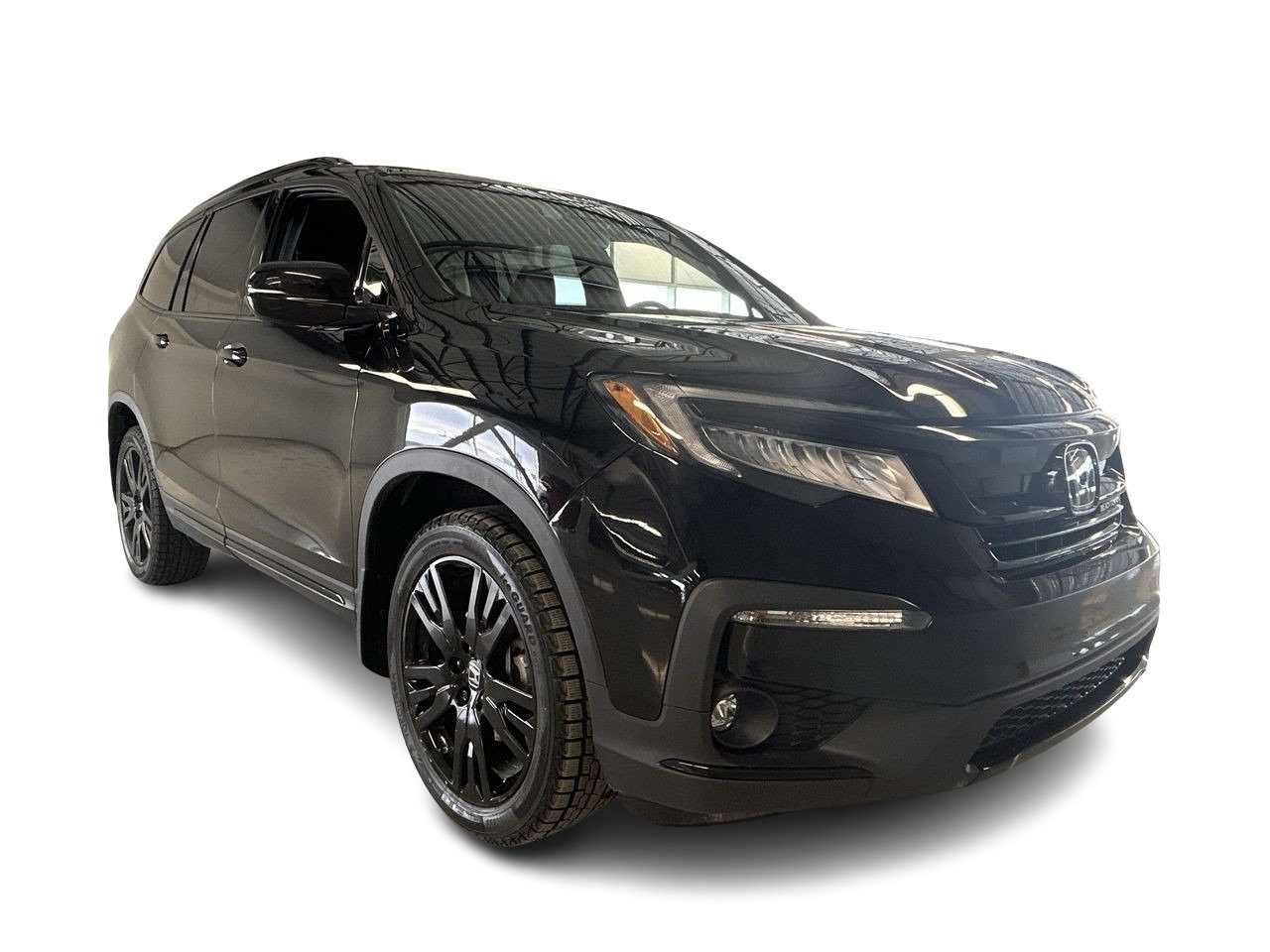 Used 2021 BLACK Honda Black Edition, 4WD, AWD, Cuir, Nav, Toit, DVD, USB image 2