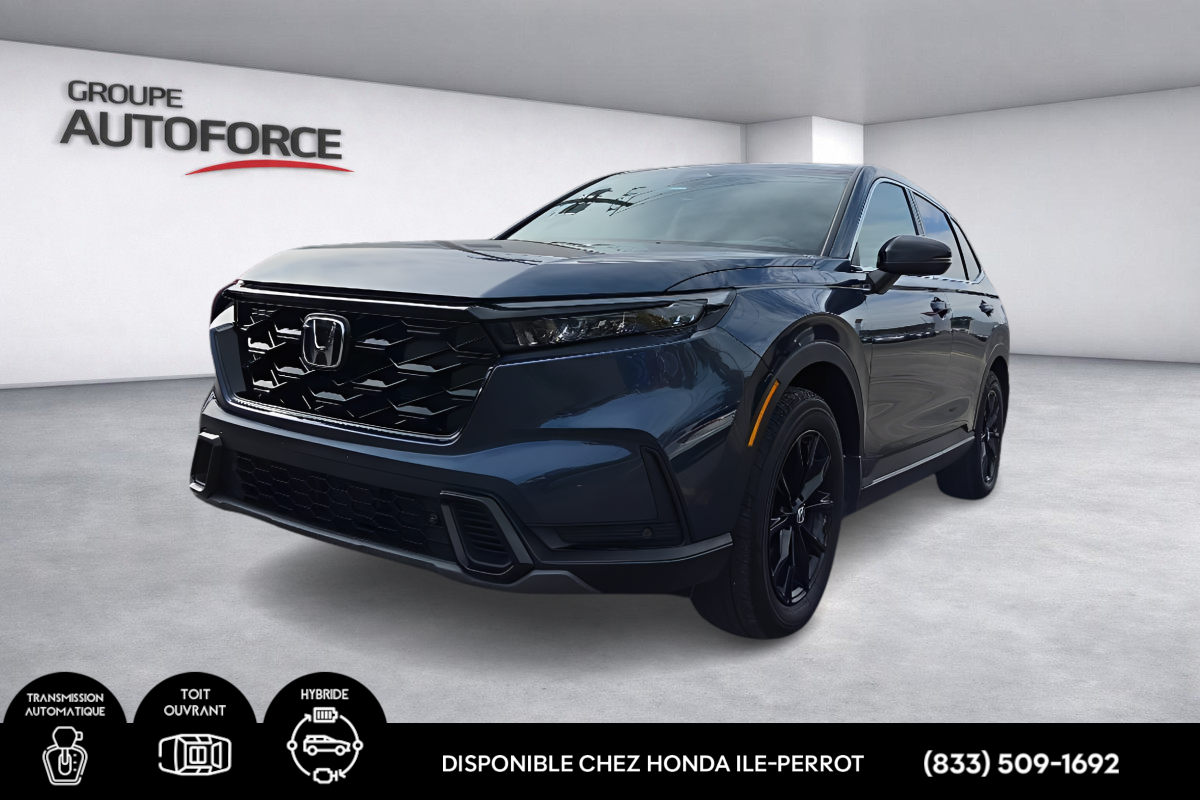 Blue 2024 Honda CR-V Hybrid SUV / Crossover Continuously Variable Transmission