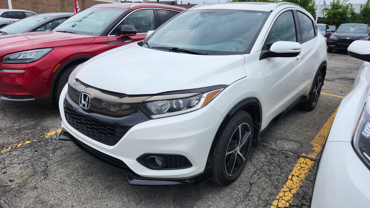 White 2021 Honda HR-V SUV / Crossover All-Wheel Drive