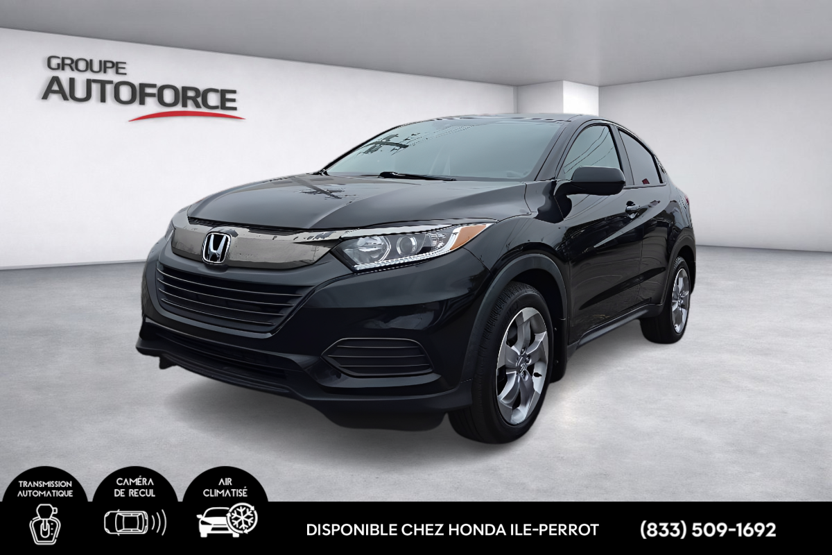 Black 2022 Honda HR-V SUV / Crossover Front-Wheel Drive Automatic