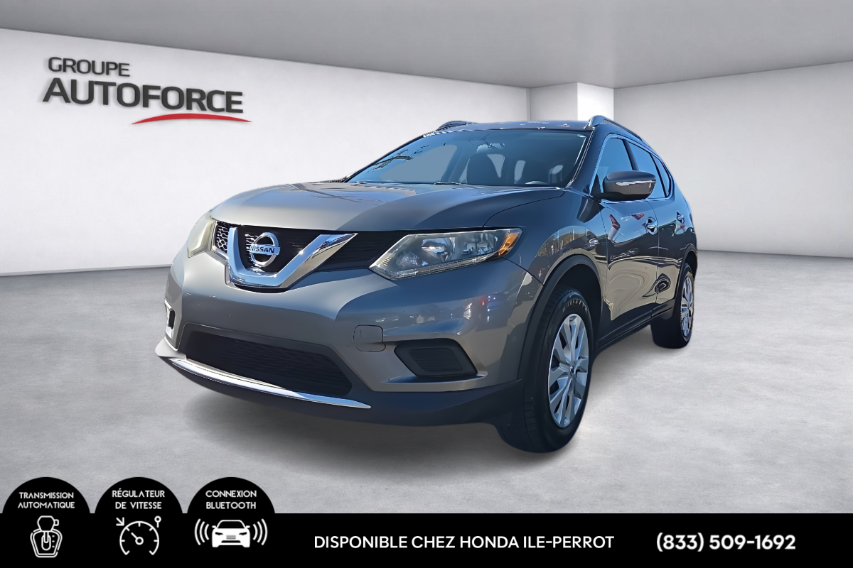 Gray 2014 Nissan Rogue SUV / Crossover All-Wheel Drive