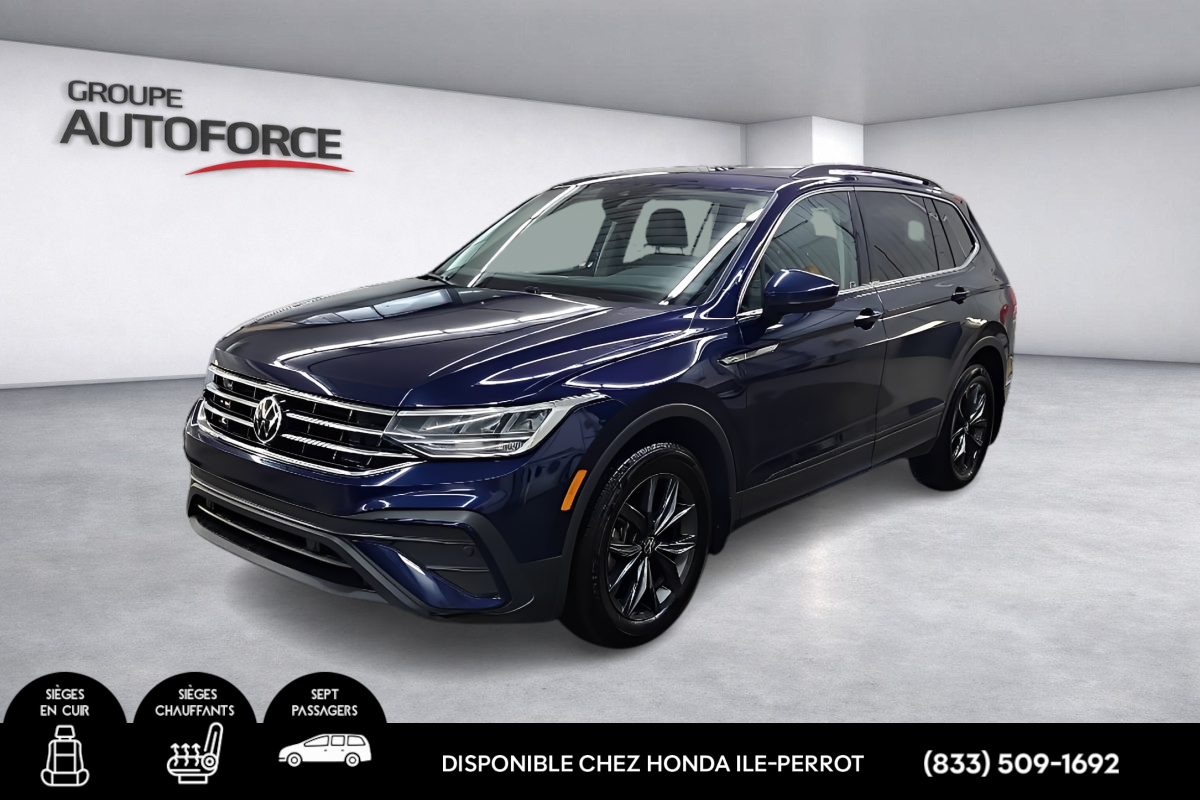 Blue 2023 Volkswagen Tiguan Comfortline 4Motion SUV / Crossover Automatic