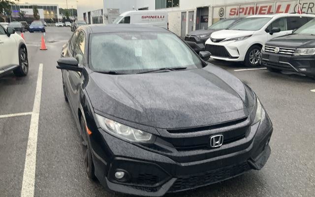 Crystal Black Pearl 2018 Honda Civic Hatchback Hatchback Front-Wheel Drive Continuously Variable Transmission