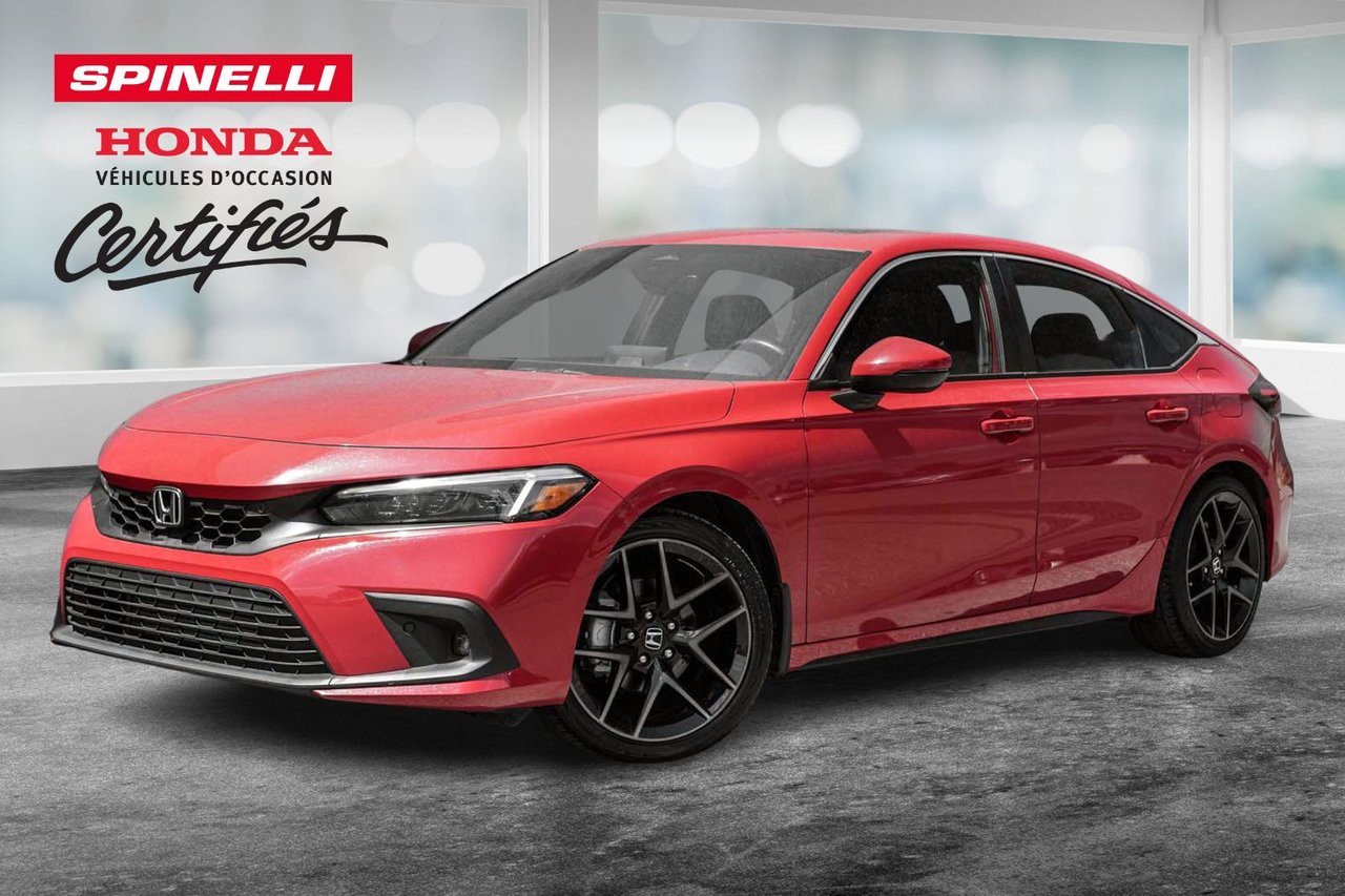 Rallye Red 2023 Honda Civic Hatchback Hatchback Front-Wheel Drive Continuously Variable Transmission