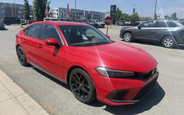 Rallye Red 2023 Honda Civic Hatchback Hatchback Front-Wheel Drive Continuously Variable Transmission