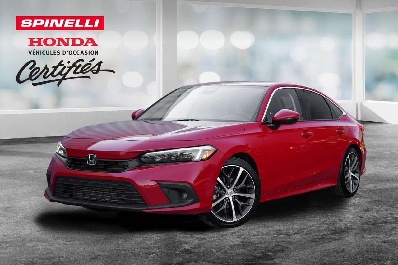 Rallye Red 2024 Honda Civic Sedan Front-Wheel Drive Continuously Variable Transmission