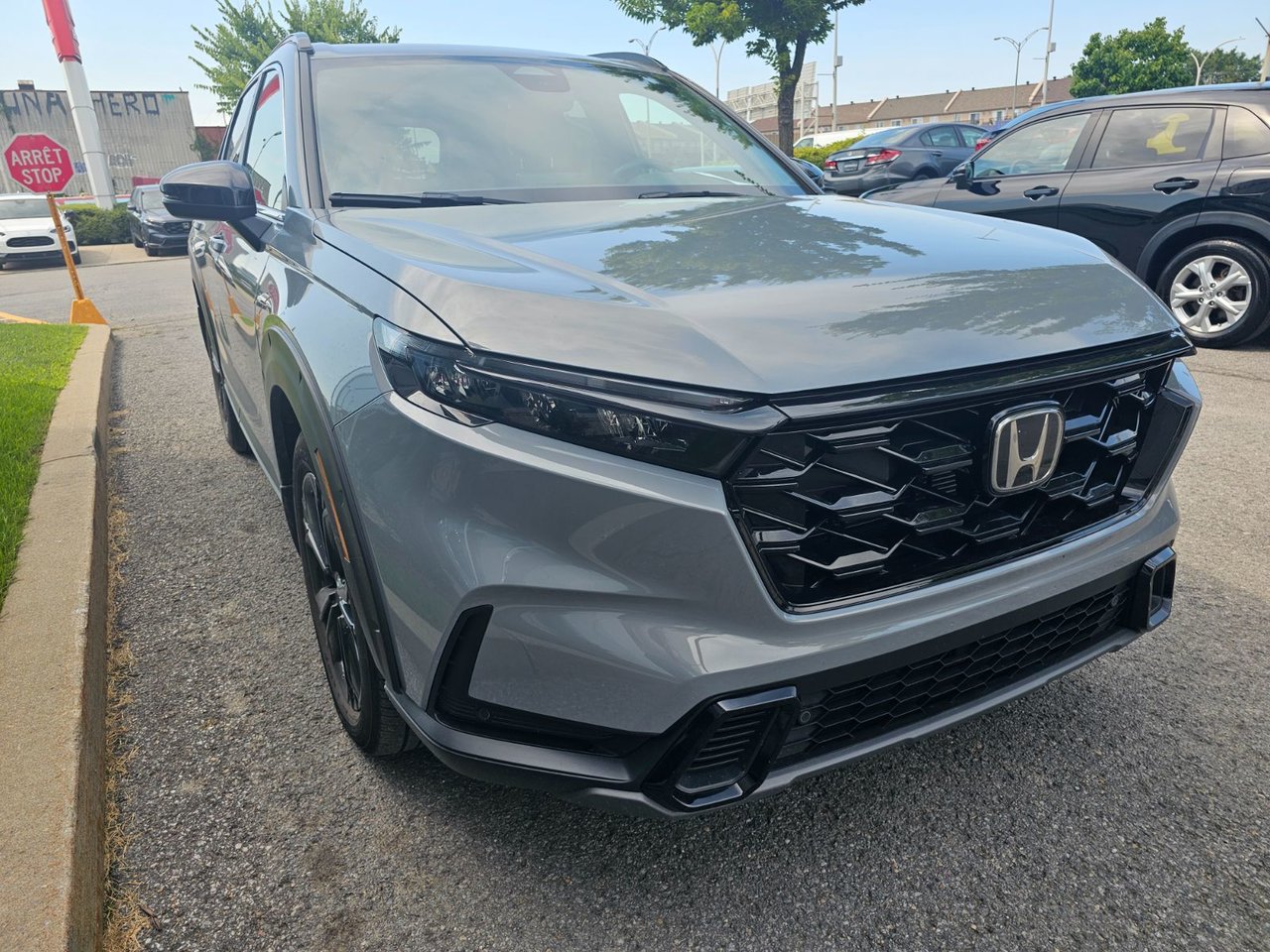 Gray (Urban Grey Pearl) 2024 Honda CR-V Hybrid SUV / Crossover Continuously Variable Transmission