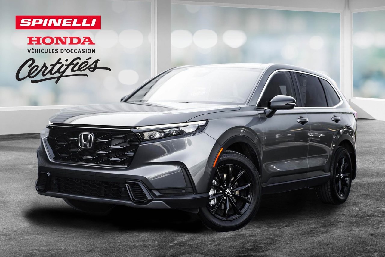 Gray (Meteoroid Grey Metallic) 2024 Honda CR-V Hybrid SUV / Crossover Continuously Variable Transmission