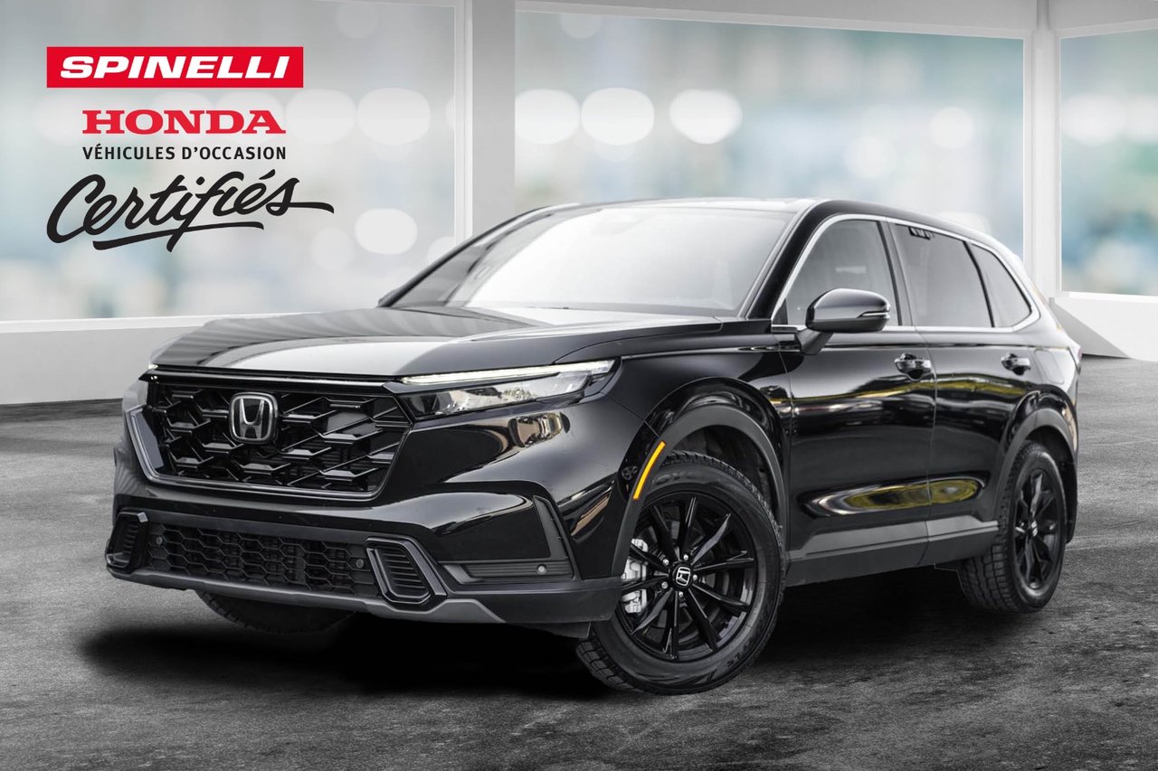 Crystal Black Pearl 2024 Honda CR-V Hybrid SUV / Crossover  Continuously Variable Transmission