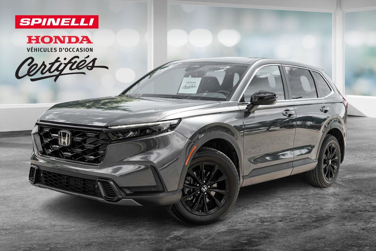 Gray (Meteoroid Grey Metallic) 2025 Honda CR-V Hybrid SUV / Crossover Continuously Variable Transmission