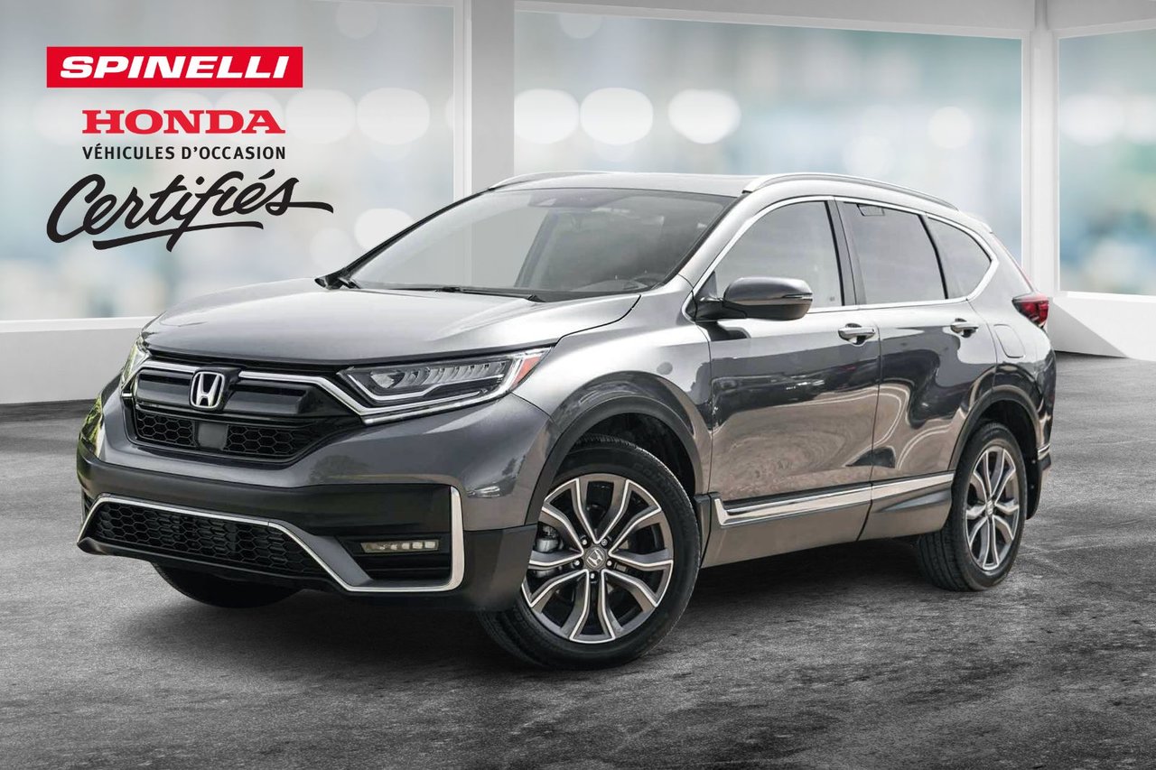 Gray (Modern Steel Metallic) 2021 Honda CR-V Touring AWD SUV / Crossover All-Wheel Drive