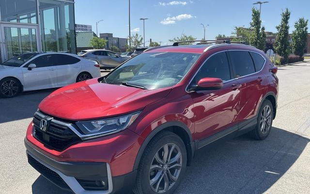 Radiant Red Metallic 2021 Honda CR-V SUV / Crossover Continuously Variable Transmission
