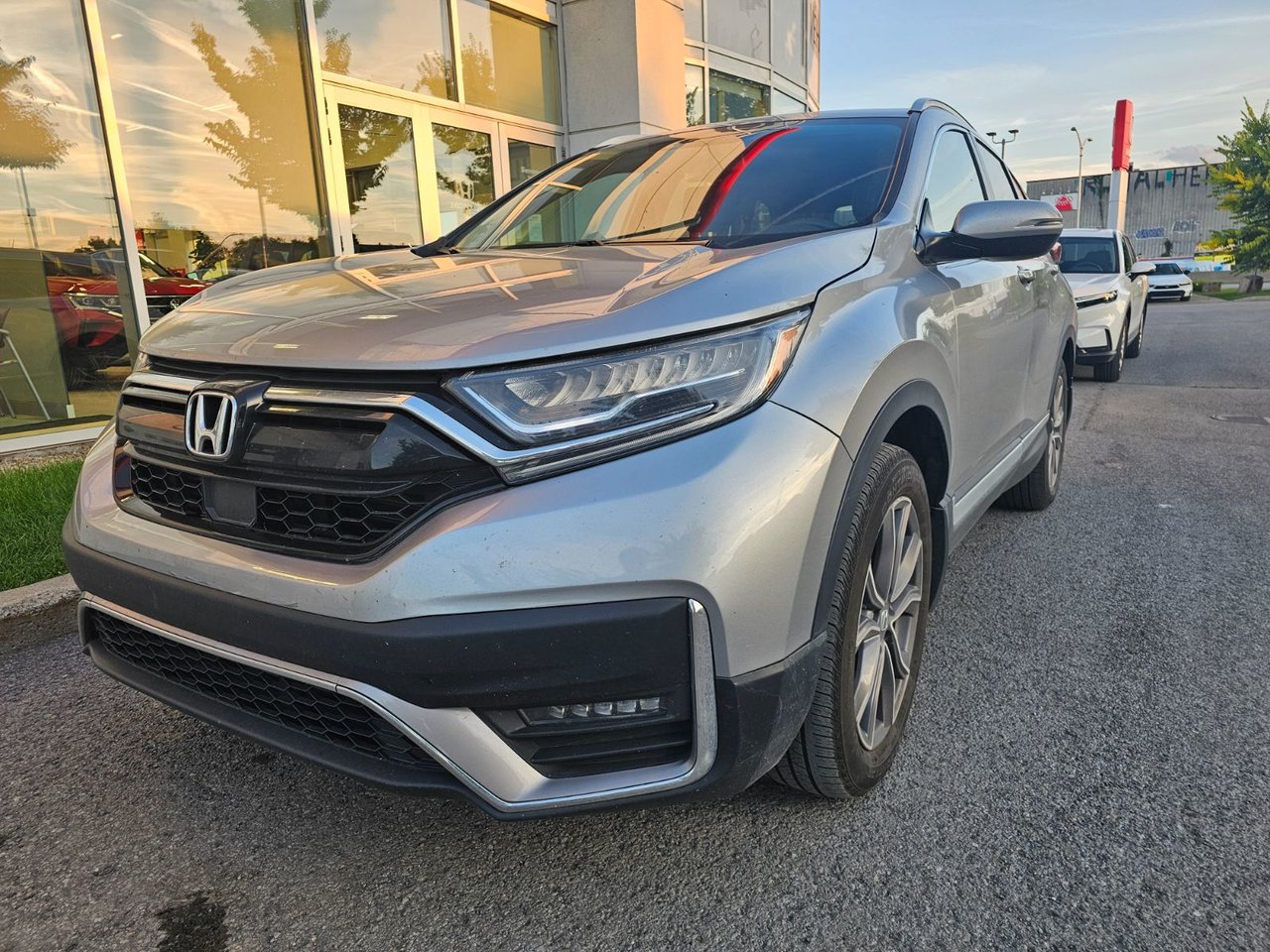 Lunar Silver Metallic 2022 Honda CR-V SUV / Crossover All-Wheel Drive Continuously Variable Transmission
