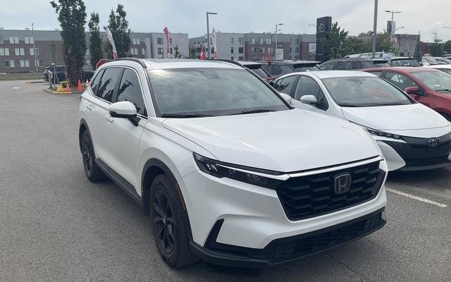 Platinum White Pearl 2023 Honda CR-V SUV / Crossover Continuously Variable Transmission