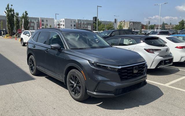 Gray (Meteoroid Grey Metallic) 2024 Honda CR-V SUV / Crossover Continuously Variable Transmission