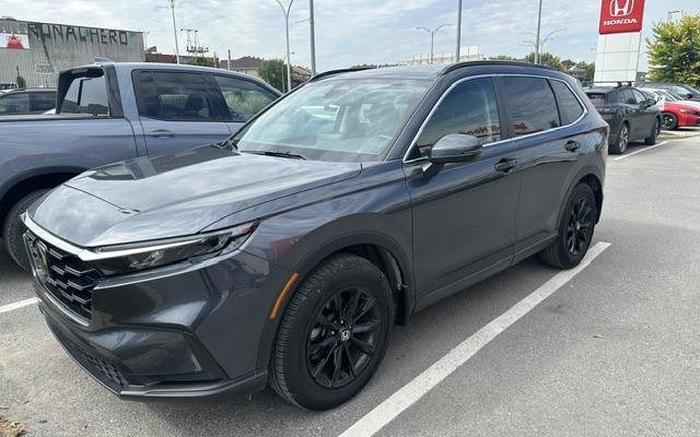 Gray (Meteoroid Grey Metallic) 2024 Honda CR-V SUV / Crossover Continuously Variable Transmission