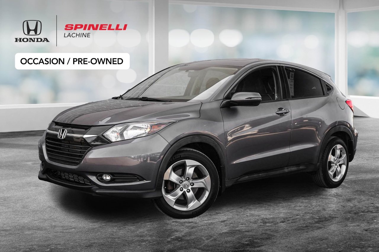 Gray (Modern Steel Metallic) 2016 Honda HR-V SUV / Crossover Front-Wheel Drive Continuously Variable Transmission