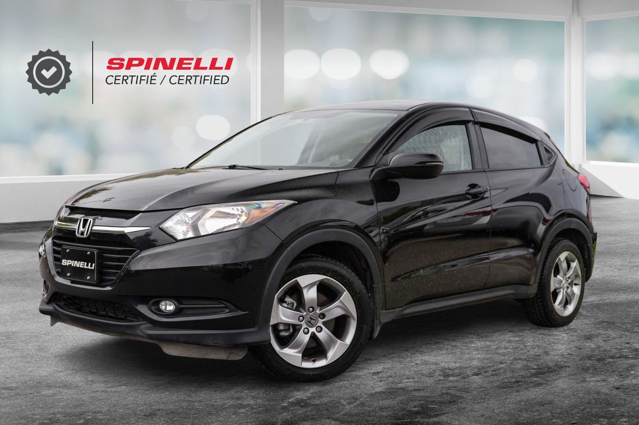 Crystal Black Pearl 2018 Honda HR-V SUV / Crossover Front-Wheel Drive Continuously Variable Transmission