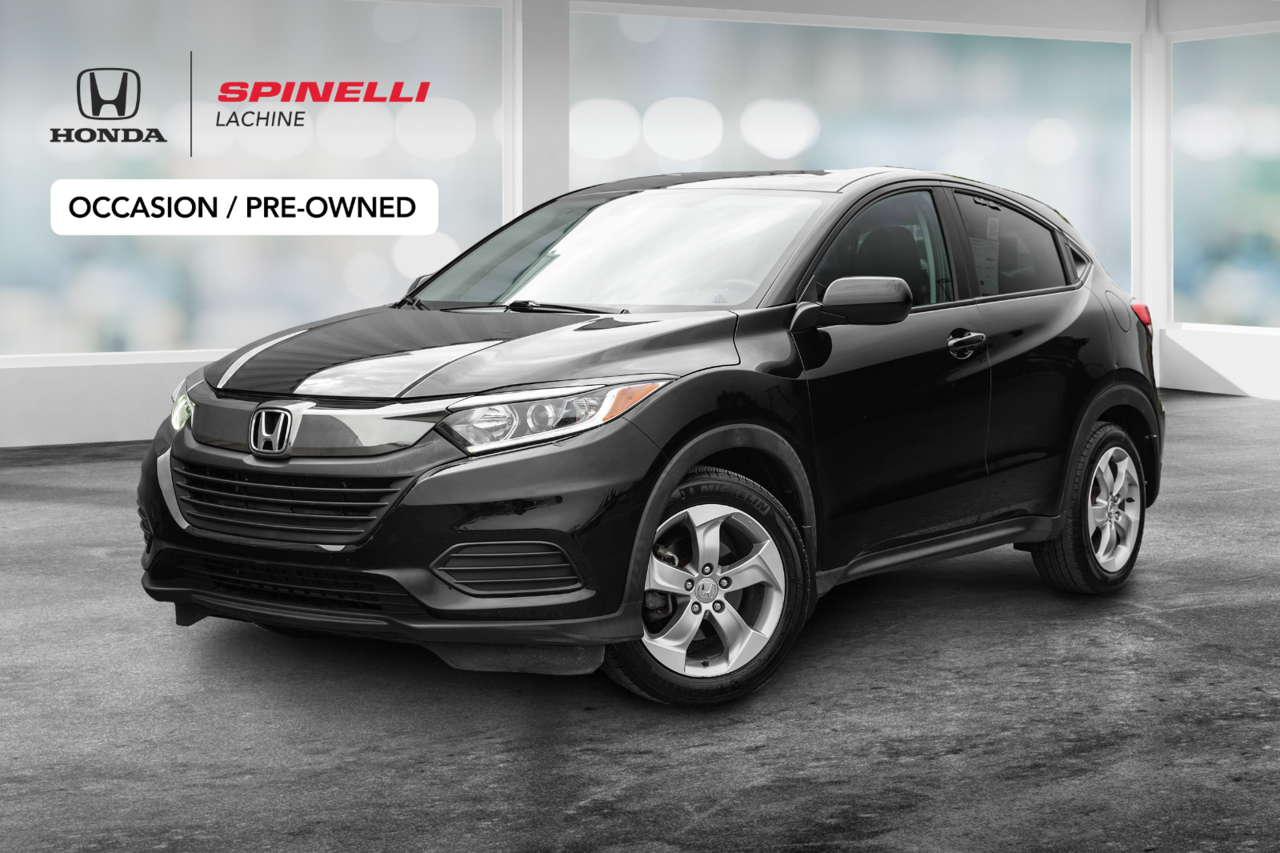 Crystal Black Pearl 2022 Honda HR-V SUV / Crossover Front-Wheel Drive Continuously Variable Transmission