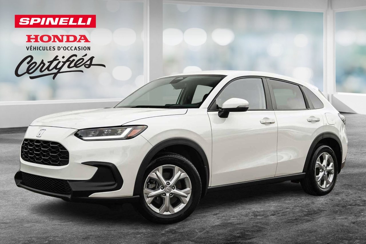 Platinum White Pearl 2023 Honda HR-V LX FWD SUV / Crossover Front-Wheel Drive Continuously Variable Transmission