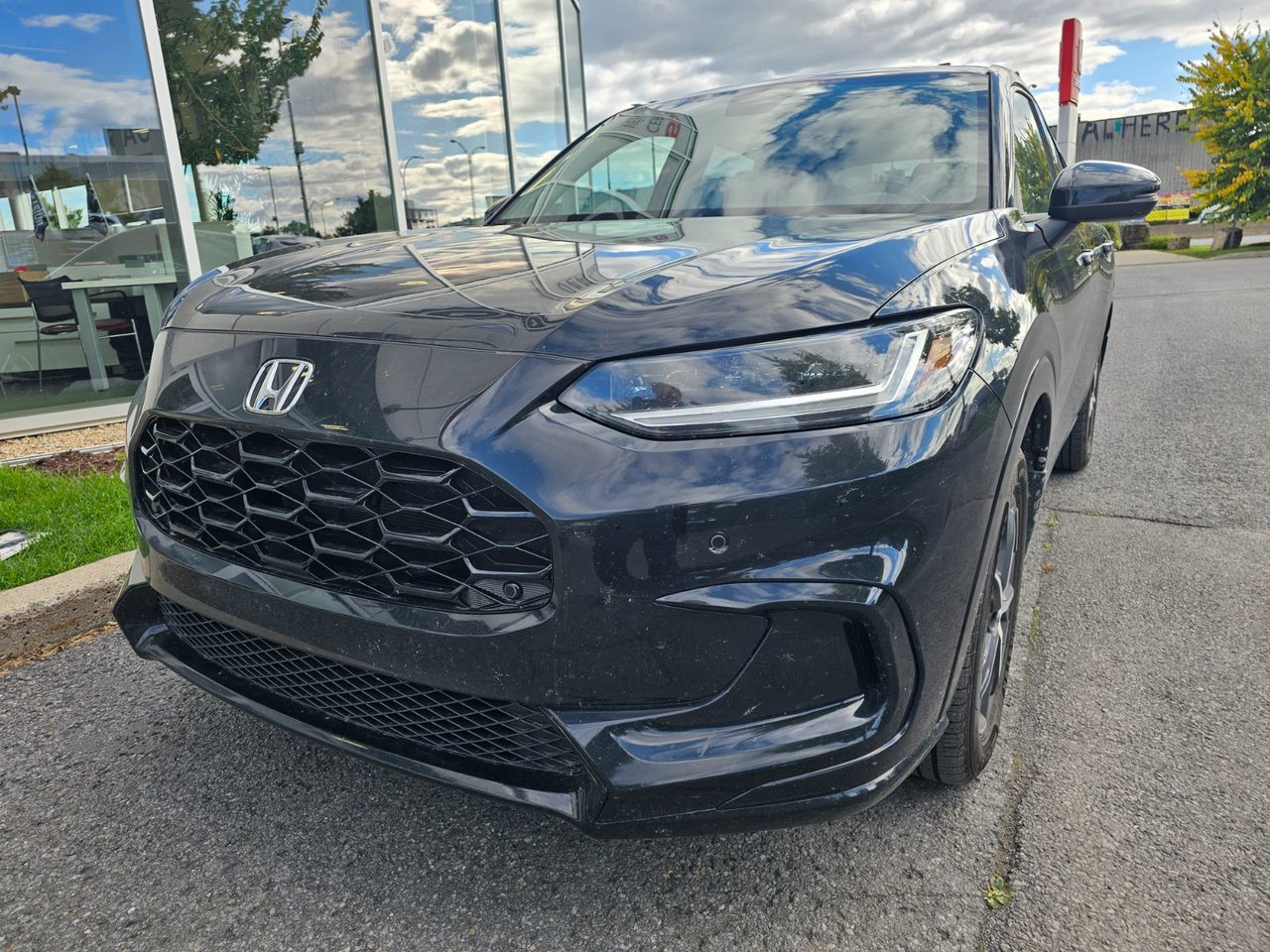 Crystal Black Pearl 2023 Honda HR-V SUV / Crossover All-Wheel Drive Continuously Variable Transmission