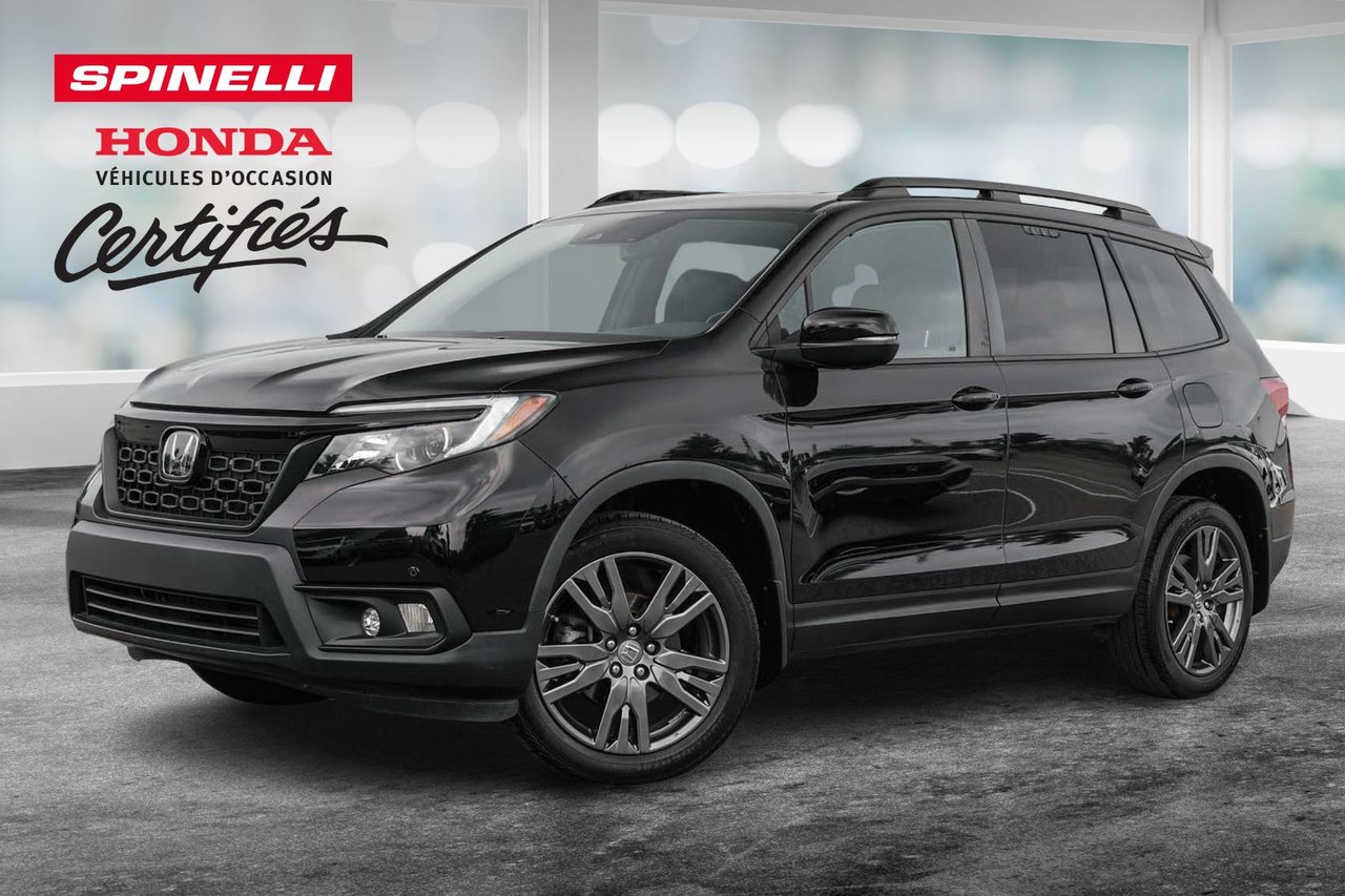 Crystal Black Pearl 2021 Honda Passport SUV / Crossover All-Wheel Drive Automatic