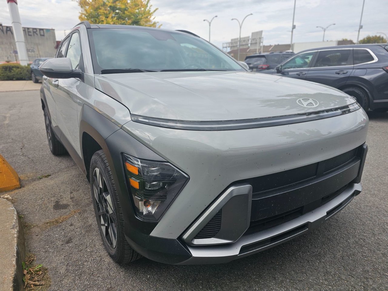 Gray (Cyber Grey) 2025 Hyundai Kona SUV / Crossover Continuously Variable Transmission