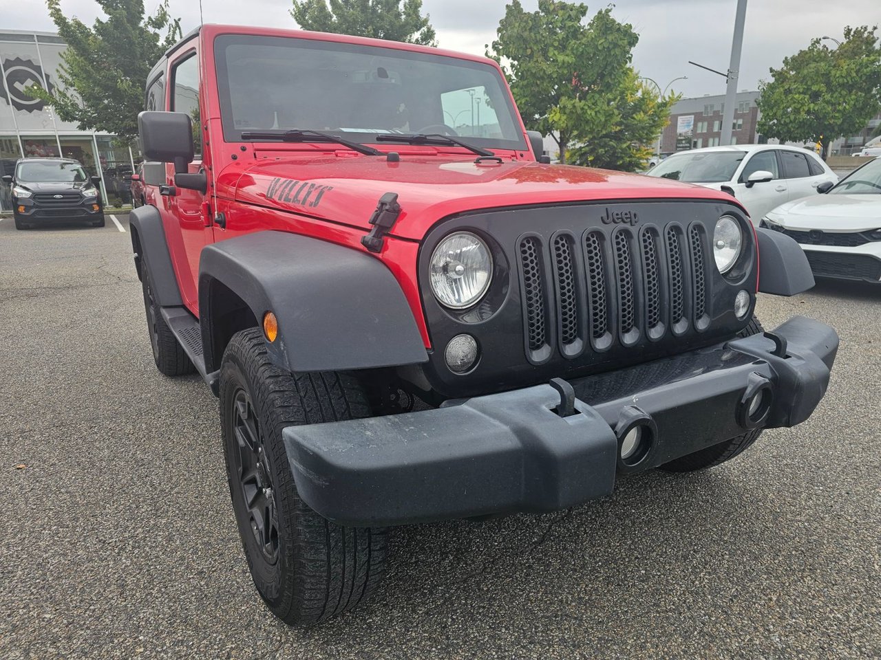 Firecracker Red 2017 Jeep Wrangler SUV / Crossover Four-Wheel Drive Automatic