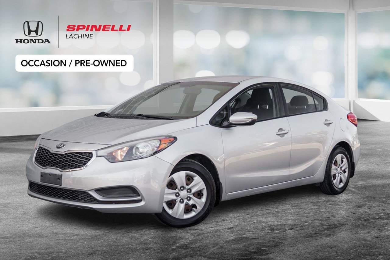 Ultra Silver Metallic 2015 Kia Forte Sedan Front-Wheel Drive Automatic